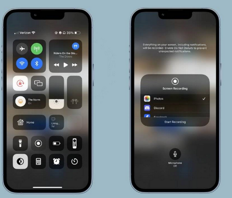 顺昌苹果15维修分享iPhone15录制屏幕时如何录制音频 